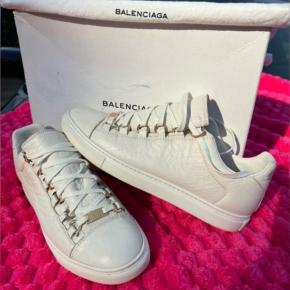 Balenciaga Leather Sneakers